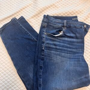 American Eagle curvy Blue Denim Jeans